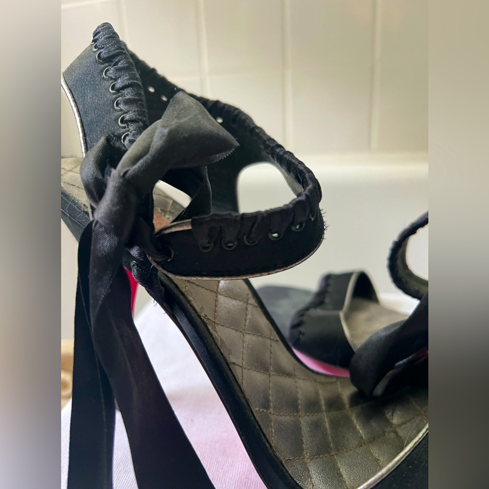 Vintage Betsey Johnson Bow Heels